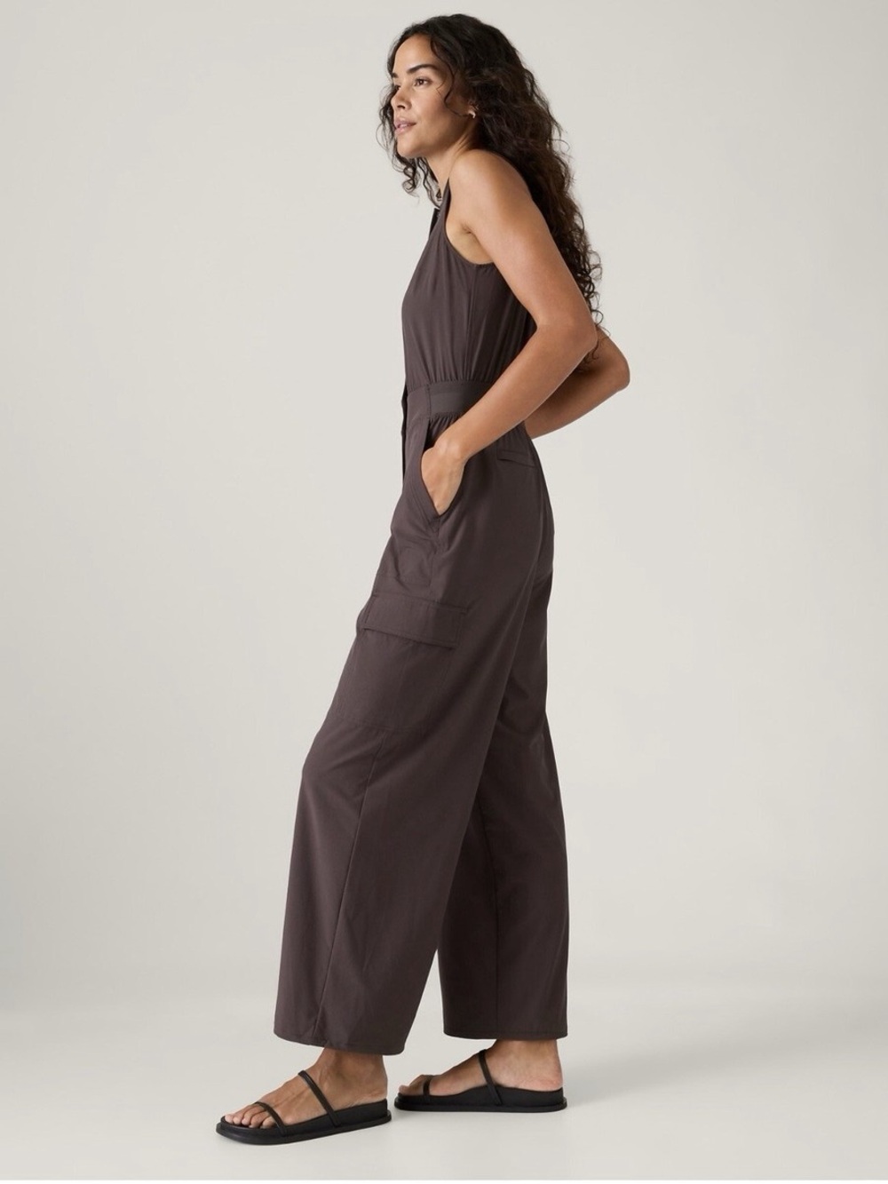 Athleta Size 0 Brooklyn Utility Jumpsuit